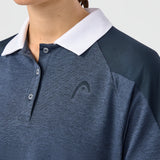 HEAD PLAY TECH DAMEN POLO - NAVY