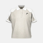 HEAD PLAY TECH DAMEN POLO - GRAU