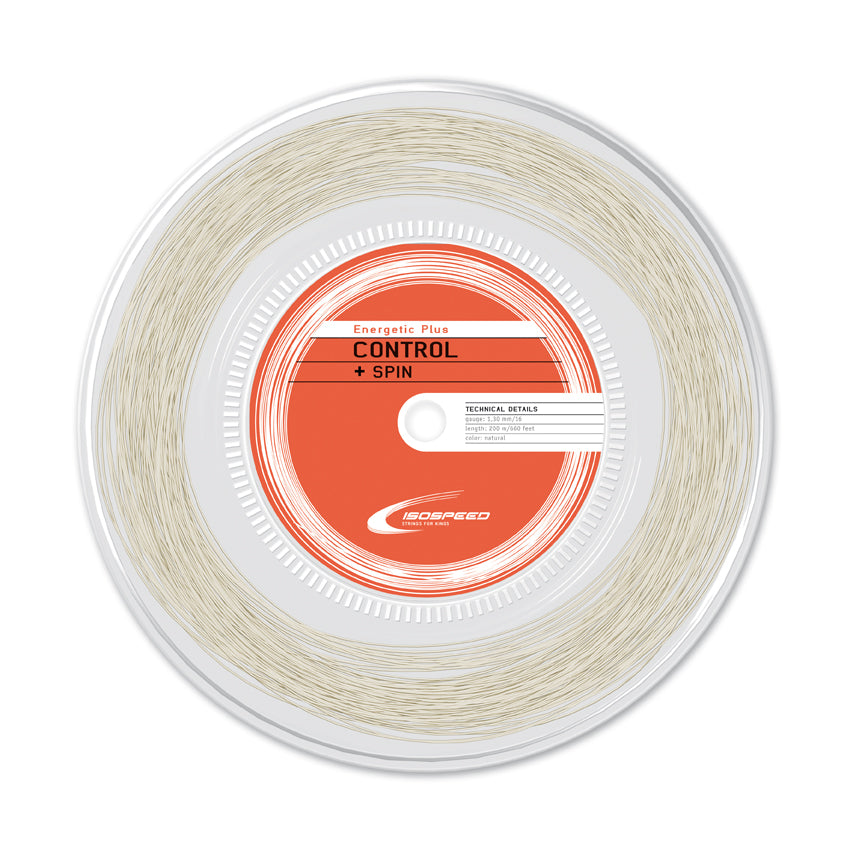 Isospeed Energetic Plus 200m Rolle - AZ Tennisshop