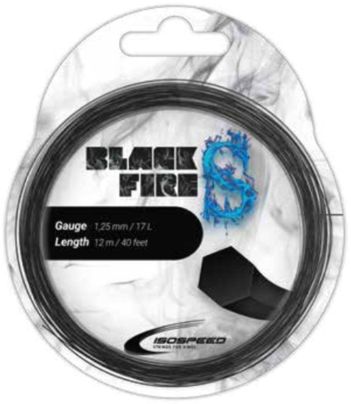 Isospeed Black Fire S 12m Set - AZ Tennisshop