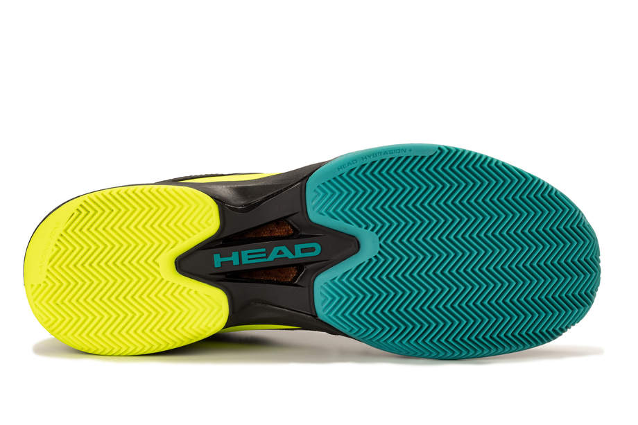 SPRINT LIMITED HERREN SANDPLATZSCHUHE - SCHWARZ, GELB