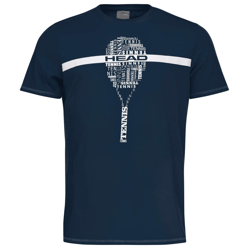 HEAD TYPO T-SHIRT MEN DB - AZ Tennisshop