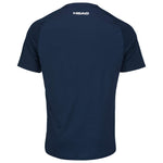 Head Play Tech Padel T-Shirt Herren Dunkelblau, Blau - AZ Tennisshop