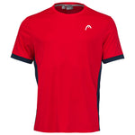 Head Slice T-Shirt Buben Rot  - AZ Tennisshop