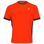 Head Slice T-Shirt Buben Hellrot - AZ Tennisshop