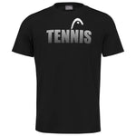 Head Club Colin T-Shirt Kinder Schwarz  - AZ Tennisshop