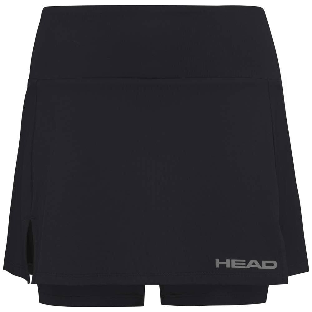HEAD CLUB BASIC SKORT KINDERROCK  - SCHWARZ
