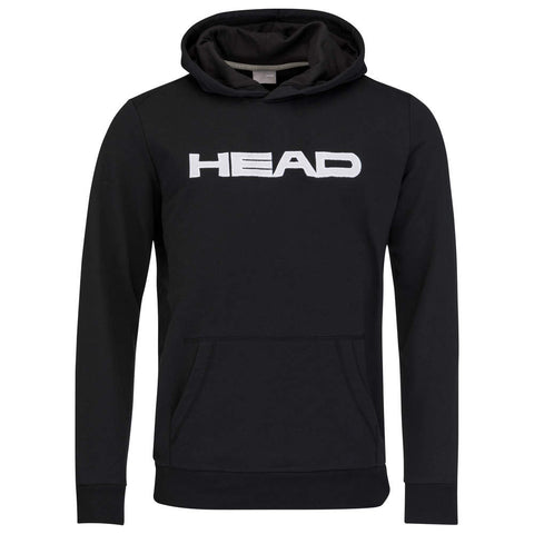 Head Club Byron Hoodie Kinder Schwarz - AZ Tennisshop