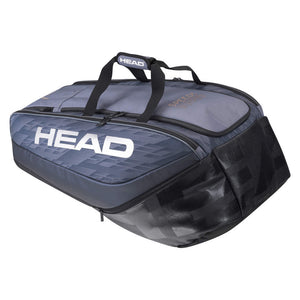 HEAD Djokovic 12R 2022 Schlägertasche Schwarz Anthrazit - AZ Tennisshop