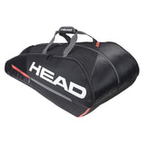 HEAD Tour Team 12R Schlägertasche Schwarz Orange - AZ Tennisshop