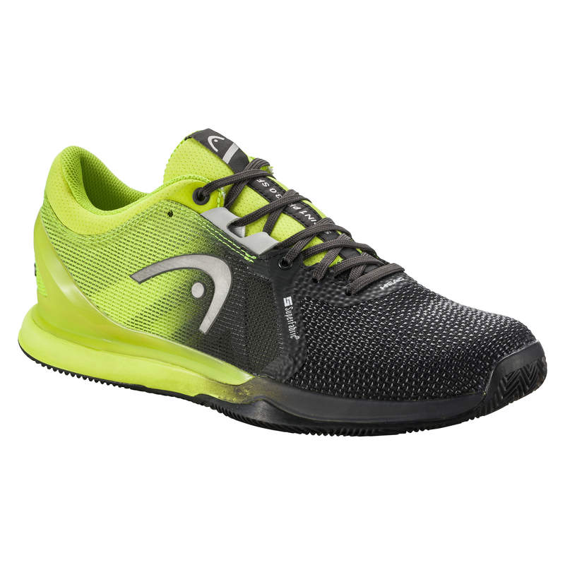 HEAD Sprint Pro 3.0 SF Sandplatzschuh Herren Schwarz Limone - AZ Tennisshop