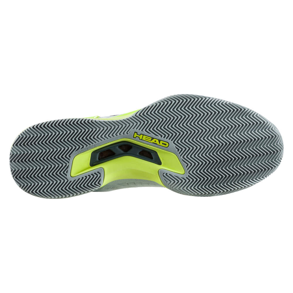 HEAD Sprint Pro 3.5 Sandplatzschuh Herren Grau Gelb - AZ Tennisshop