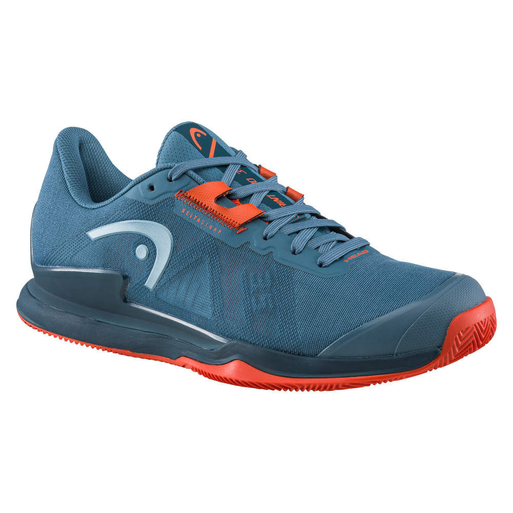 HEAD Sprint Pro 3.5 Sandplatzschuh Herren Blau Orange - AZ Tennisshop