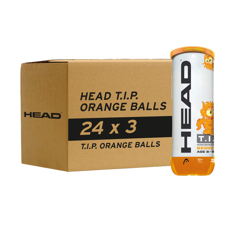 Head Tip Kinder Tennisbälle 3er Dose Orange | AZ Tennisshop