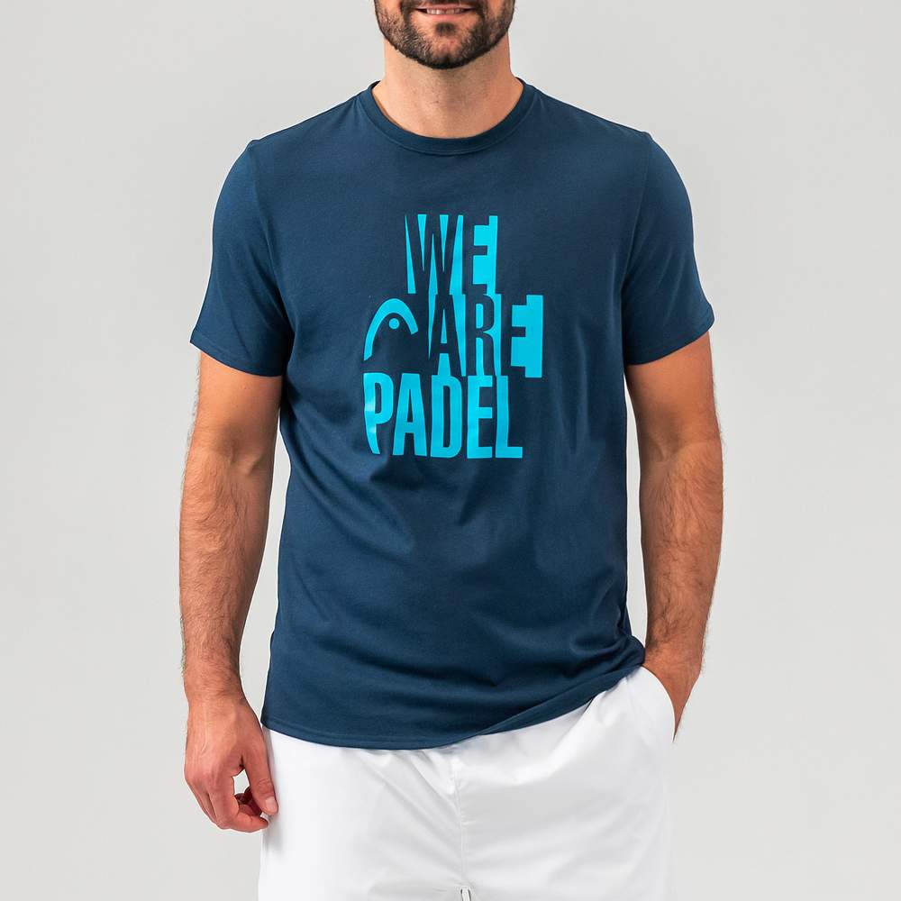 HEAD WAP BOLD T-SHIRT MEN DB - AZ Tennisshop