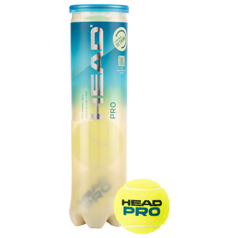 Head Pro Tennisbälle 4er Dose | AZ Tennisshop