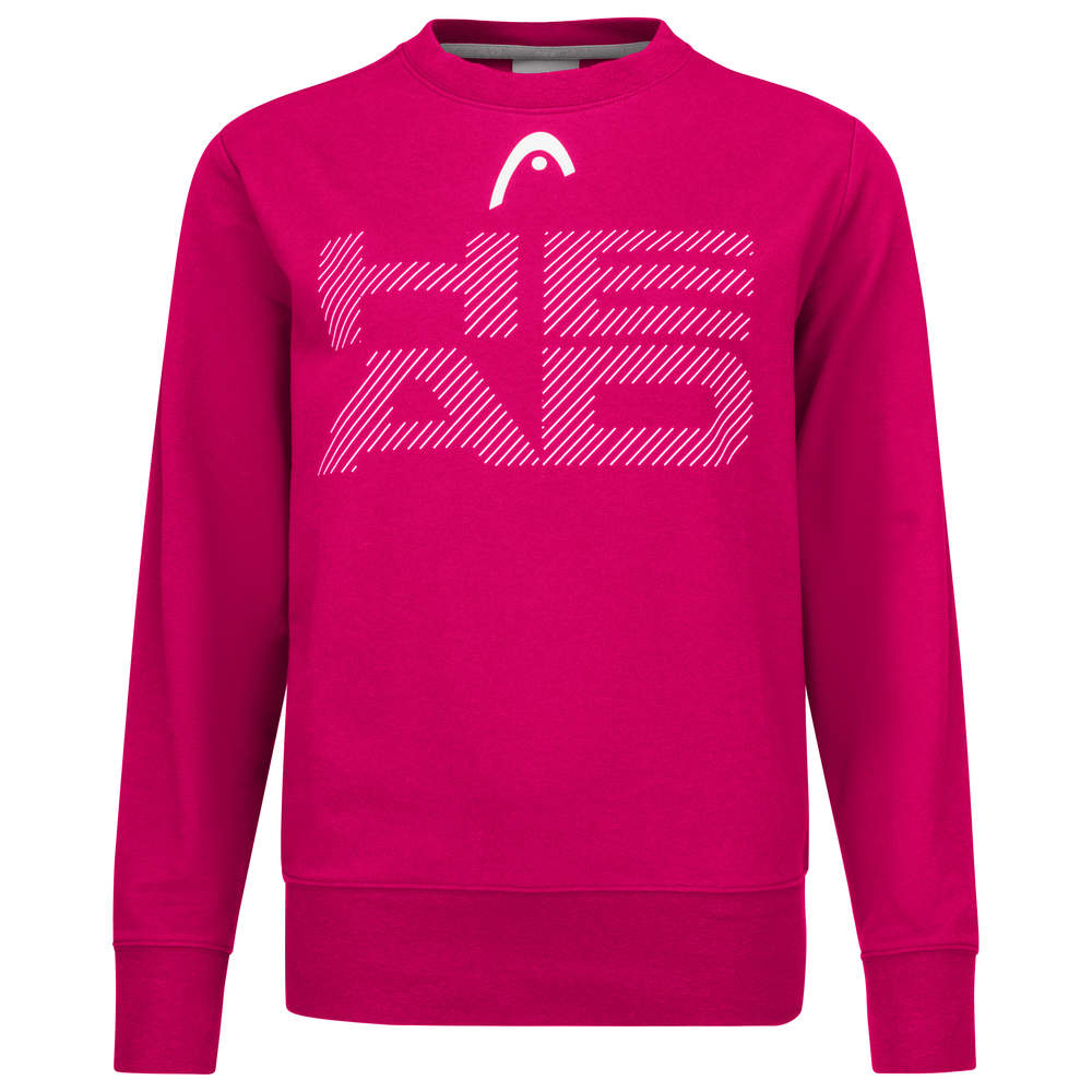 HEAD RALLY DAMEN SWEATSHIRT 2023 - MAGENTA