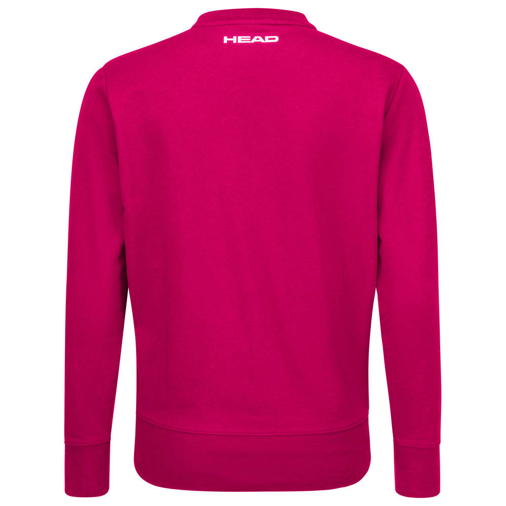 HEAD RALLY DAMEN SWEATSHIRT 2023 - MAGENTA