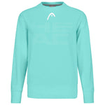 HEAD RALLY DAMEN SWEATSHIRT 2023 - TÜRKIS