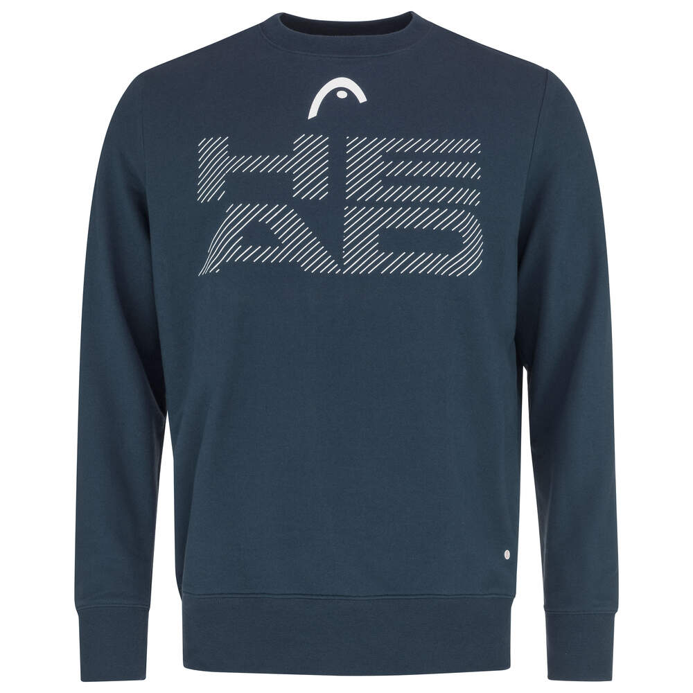 HEAD RALLY HERREN SWEATSHIRT - DUNKELBLAU