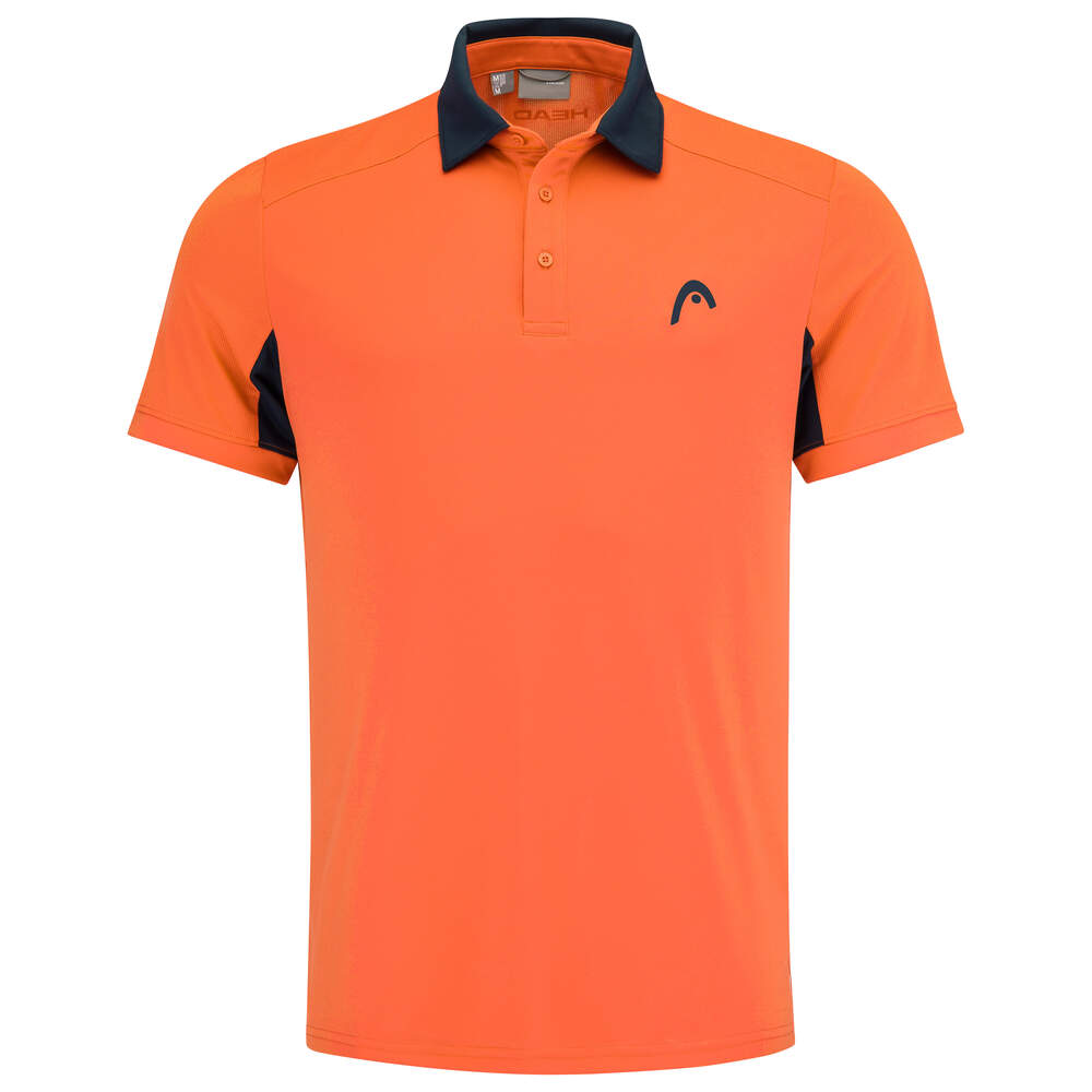 HEAD SLICE HERREN POLO SHIRT 2023 - ORANGE