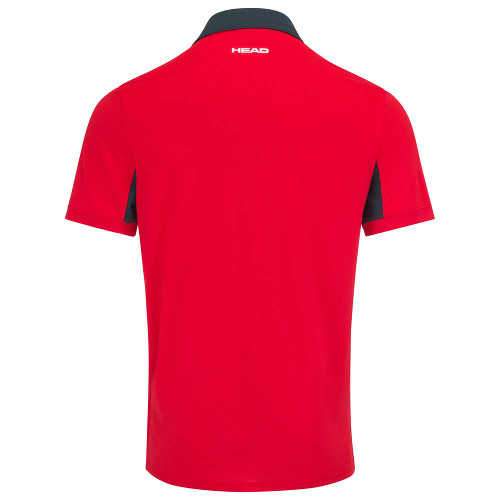 HEAD SLICE HERREN POLO SHIRT 2023 - ROT