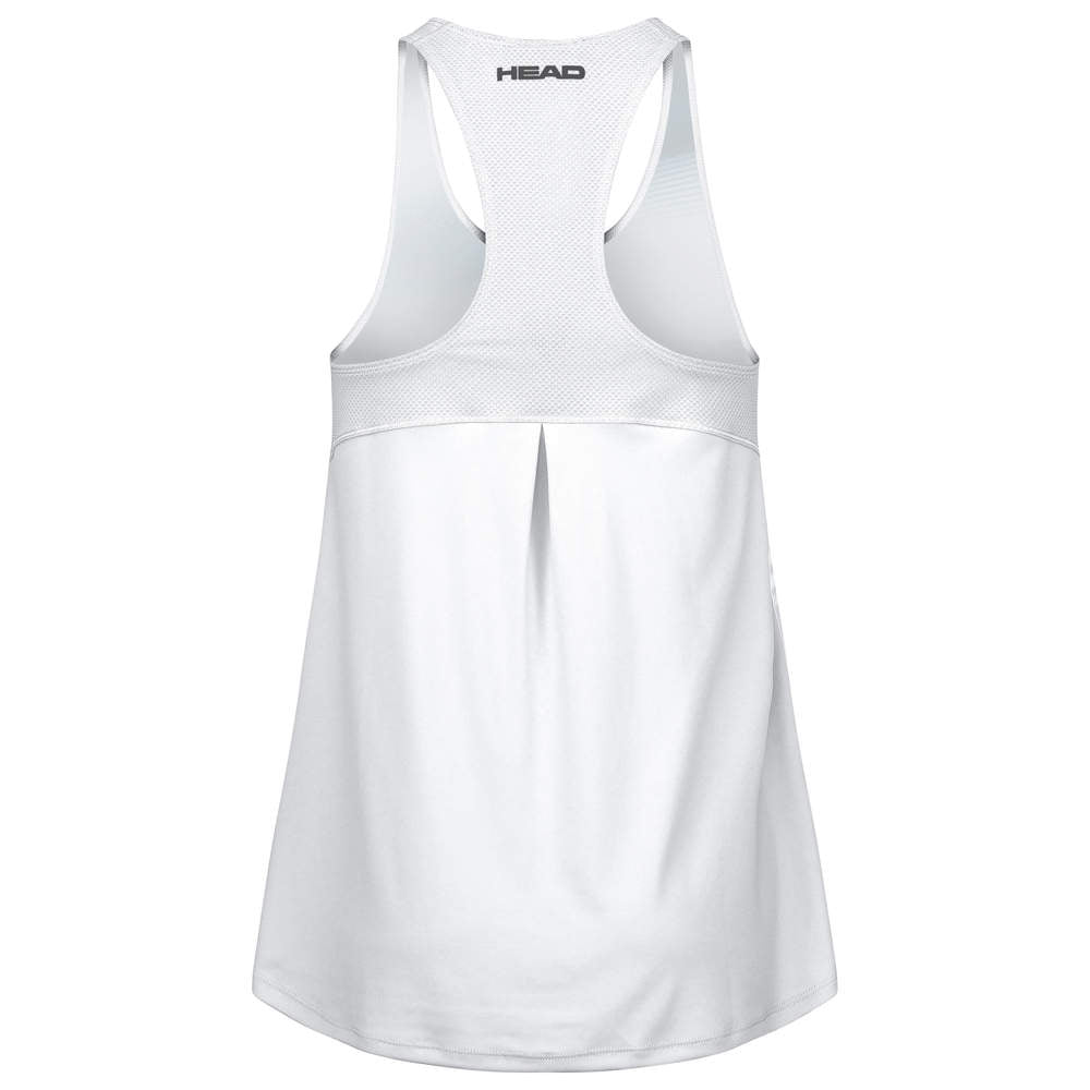 HEAD AGILITY MÄDCHEN TANK TOP - WEISS