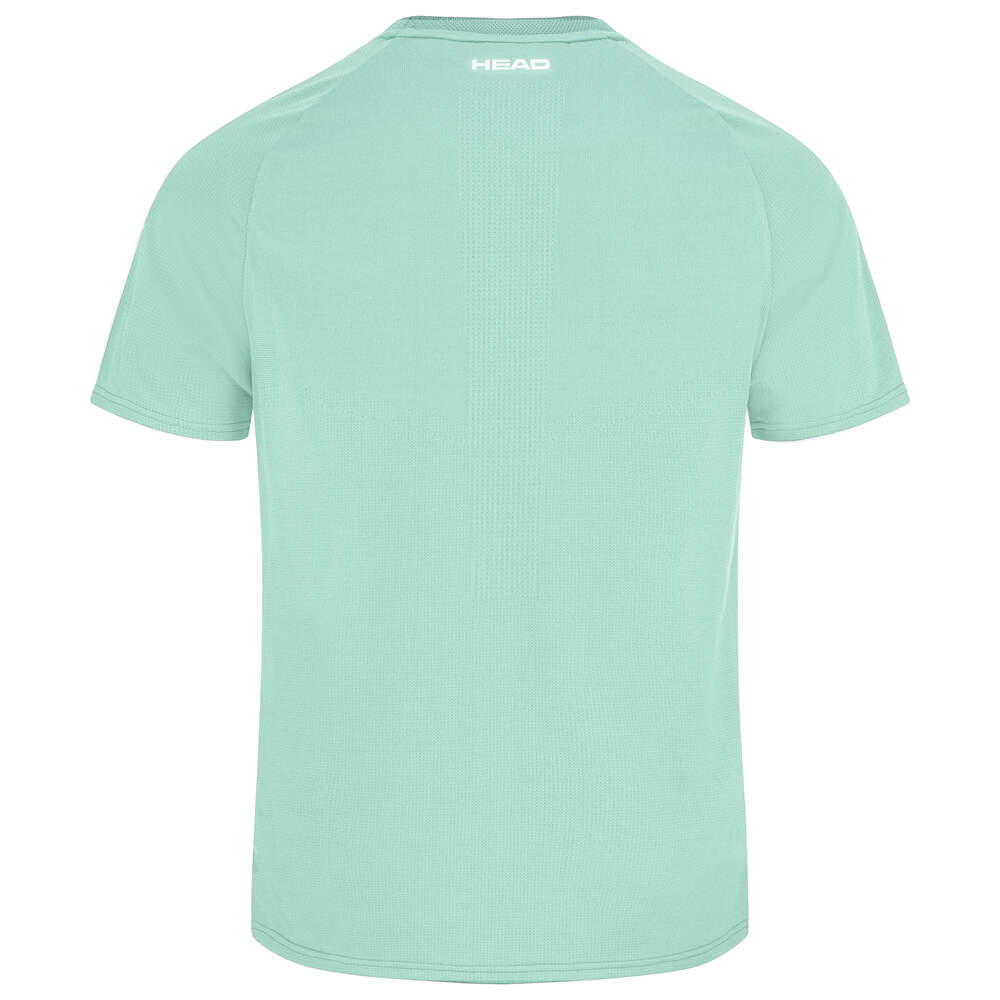 HEAD TOPSPIN BUBEN SHIRT - WEISS, MINT