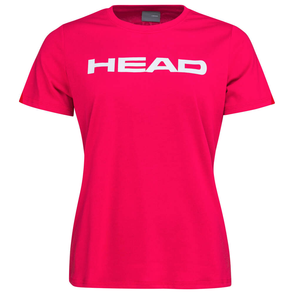 HEAD CLUB BASIC DAMEN T-SHIRT - PINK