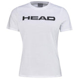 HEAD CLUB BASIC DAMEN T-SHIRT - WEISS