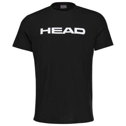 HEAD CLUB BASIC HERREN T-SHIRT - SCHWARZ