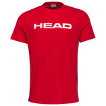 HEAD CLUB BASIC HERREN T-SHIRT - ROT