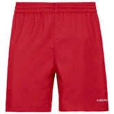 Head Club Shorts M RD 2021 - AZ Tennisshop