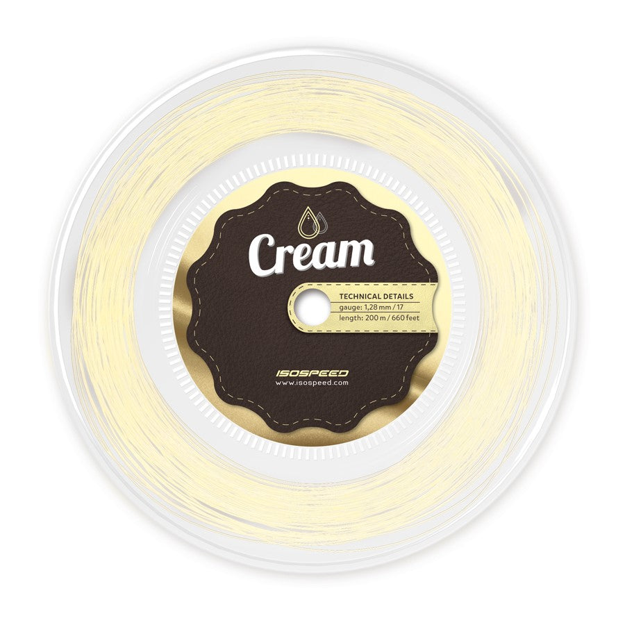 Isospeed Cream 200m Rolle - AZ Tennisshop