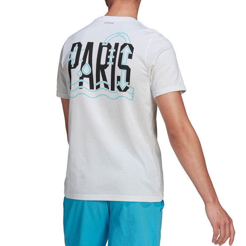 ADIDAS PARIS HERREN SHIRT PARIS - WEISS