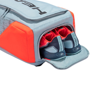 HEAD Rebel Rucksack Grau Orange - AZ Tennisshop